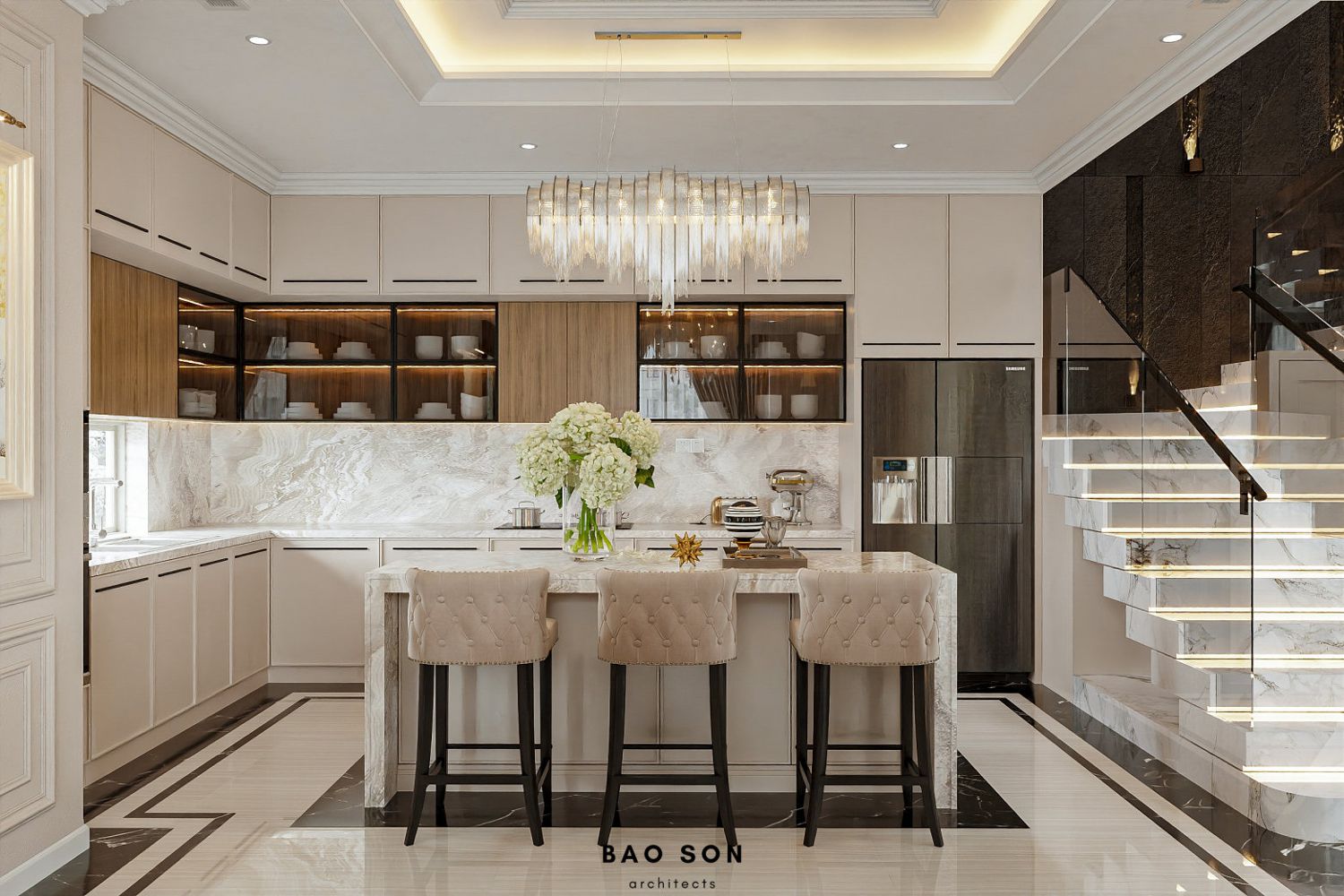 Thiết kế nội thất biệt thự Ngọc Trai