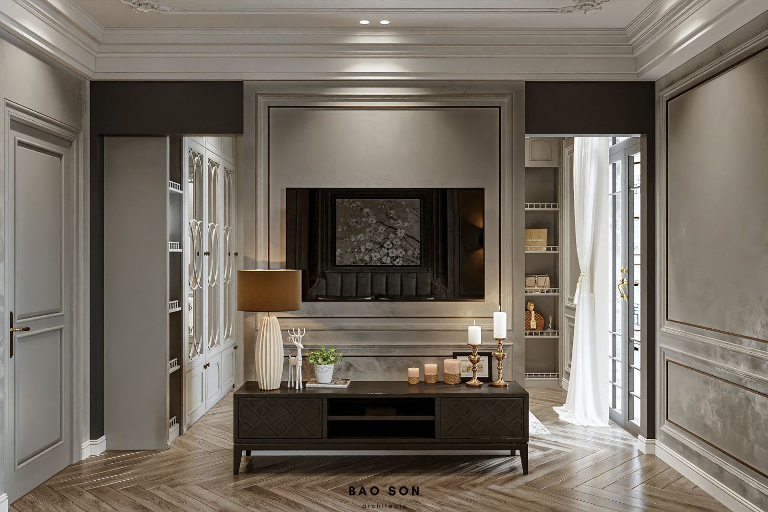 Thiết kế nội thất biệt thự Ngọc Trai