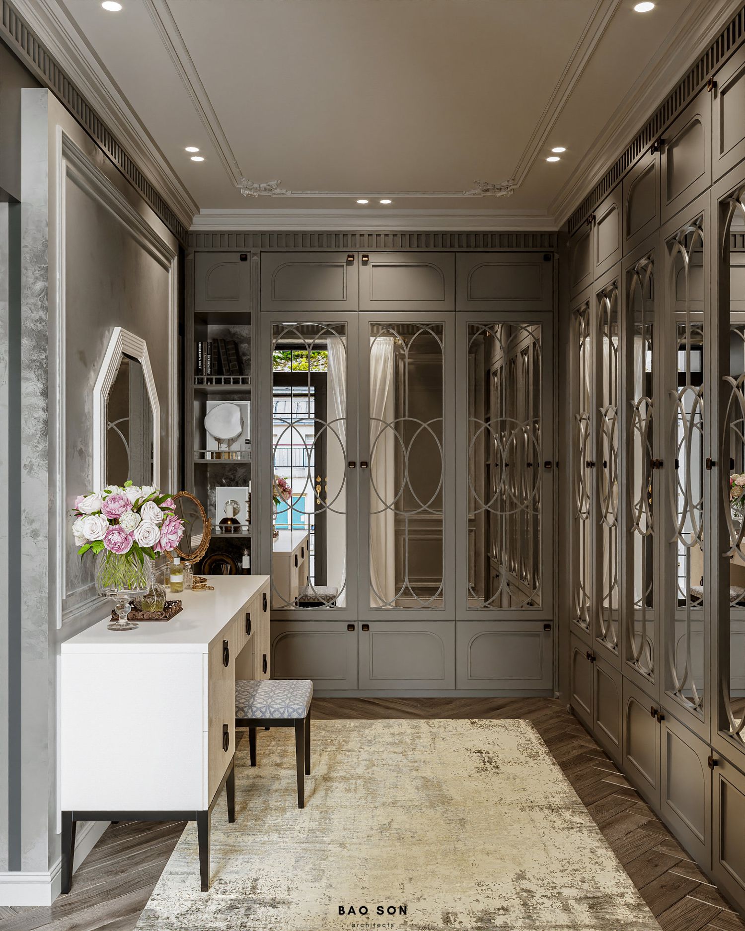 Thiết kế nội thất biệt thự Ngọc Trai