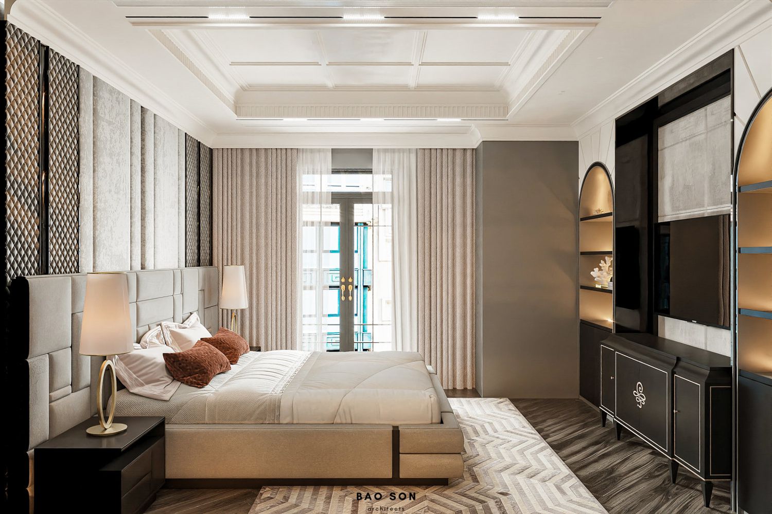 Thiết kế nội thất biệt thự Ngọc Trai