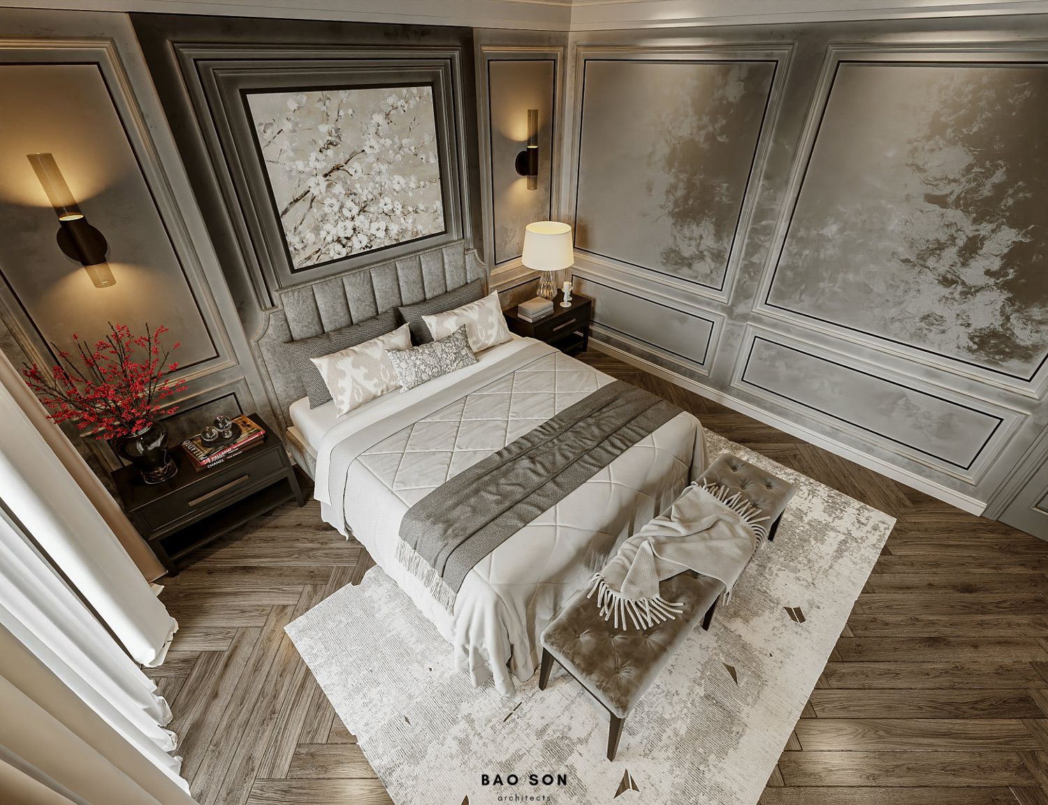 Thiết kế nội thất biệt thự Ngọc Trai