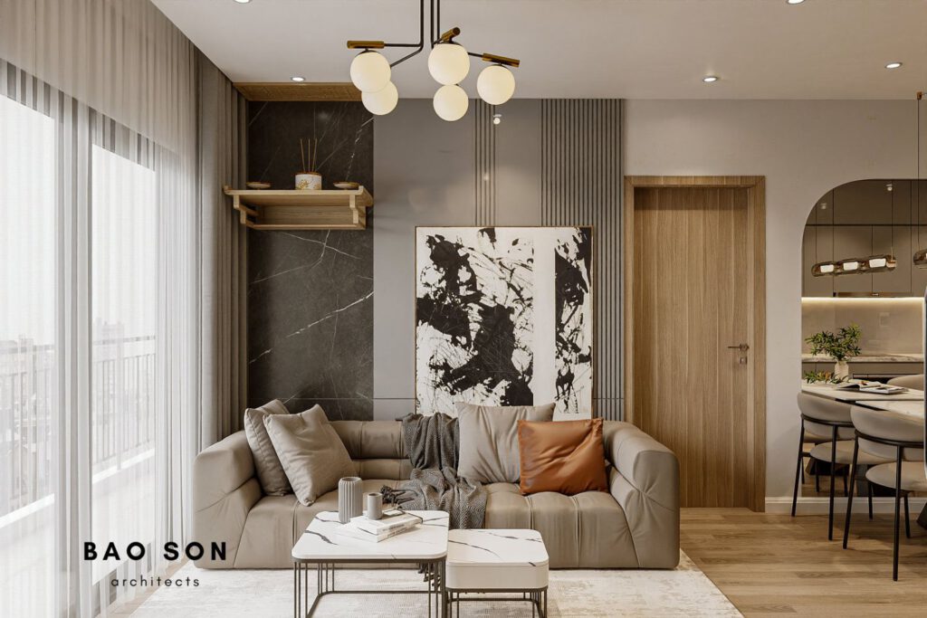 Thiết kế nội thất chung cư CH04