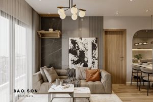 Thiết kế nội thất chung cư CH04