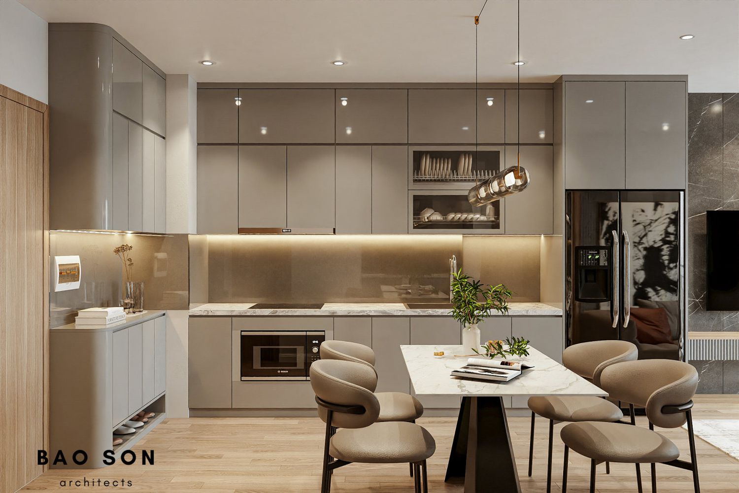 Thiết kế nội thất chung cư CH04