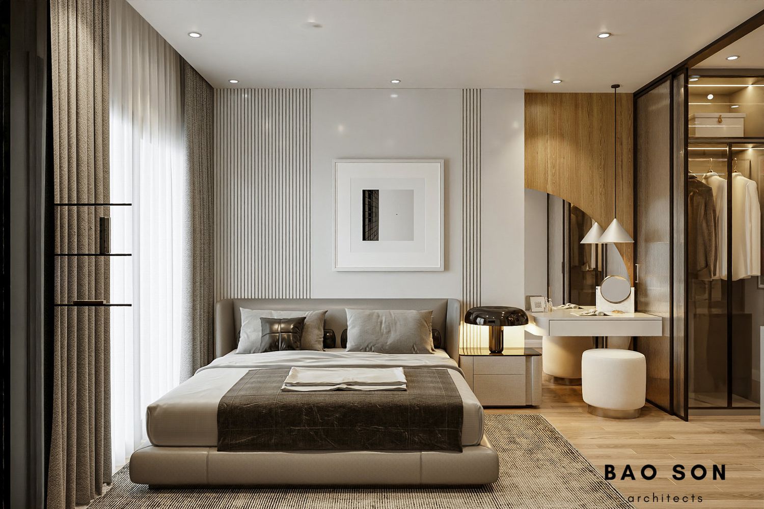 Thiết kế nội thất chung cư CH04