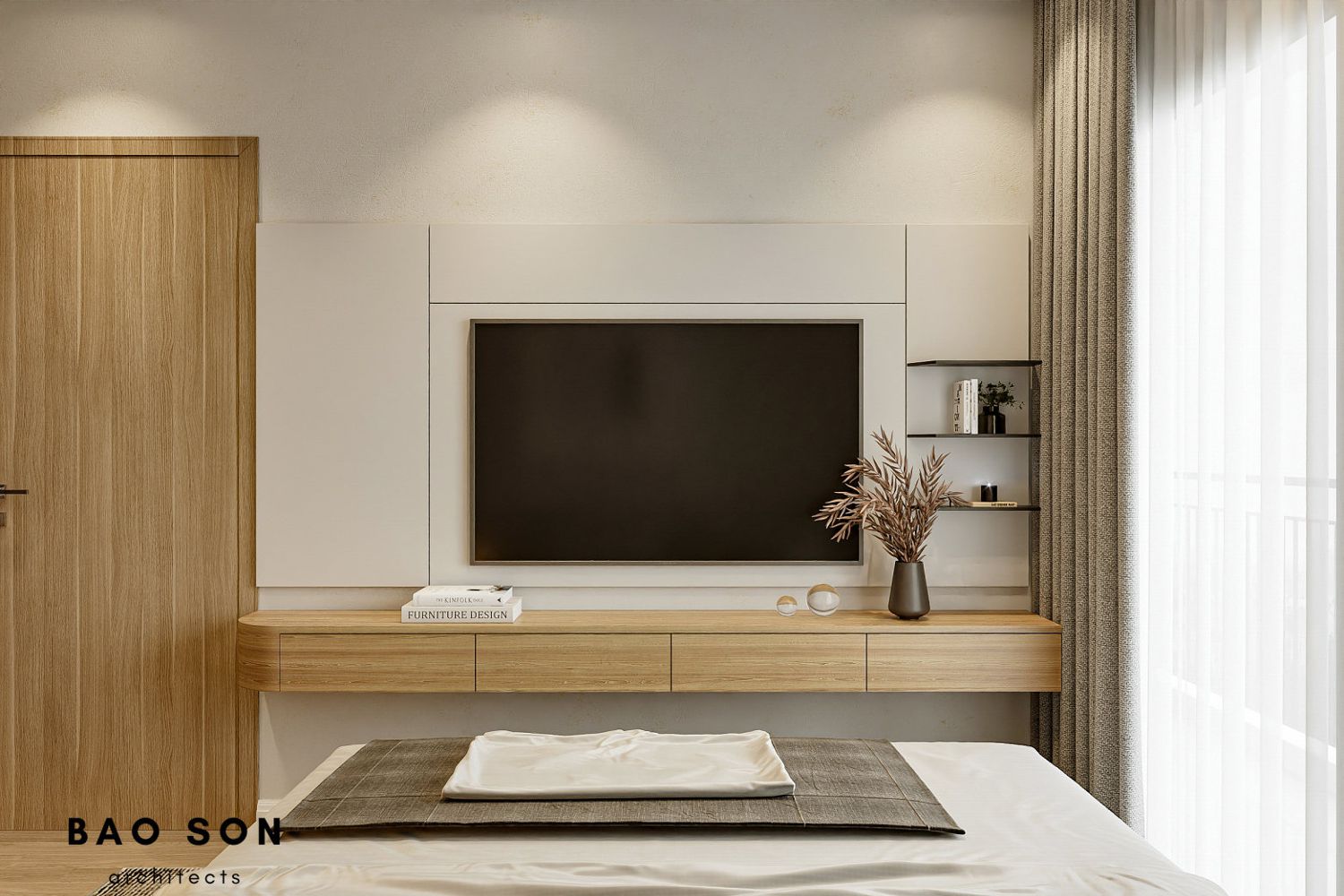 Thiết kế nội thất chung cư CH04