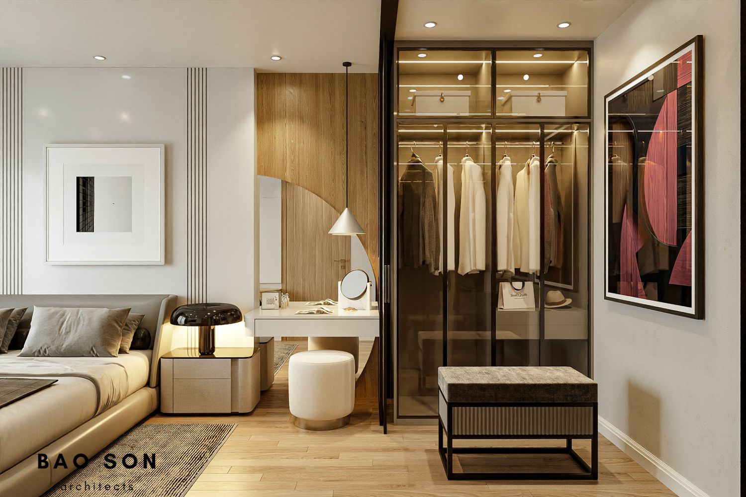 Thiết kế nội thất chung cư CH04