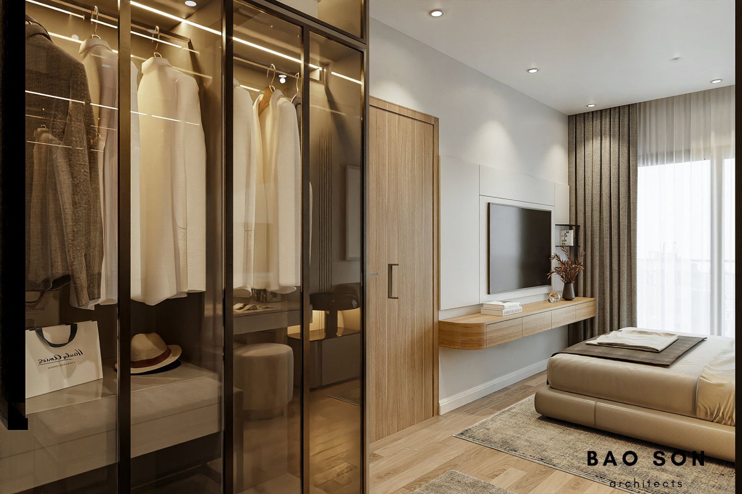 Thiết kế nội thất chung cư CH04