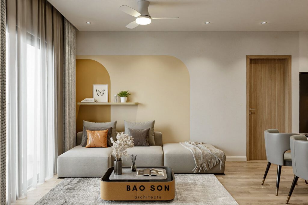 Thiết kế nội thất chung cư CH20