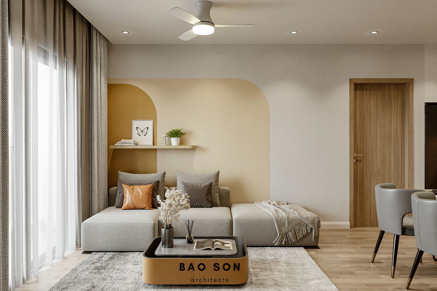 Thiết kế nội thất chung cư CH20