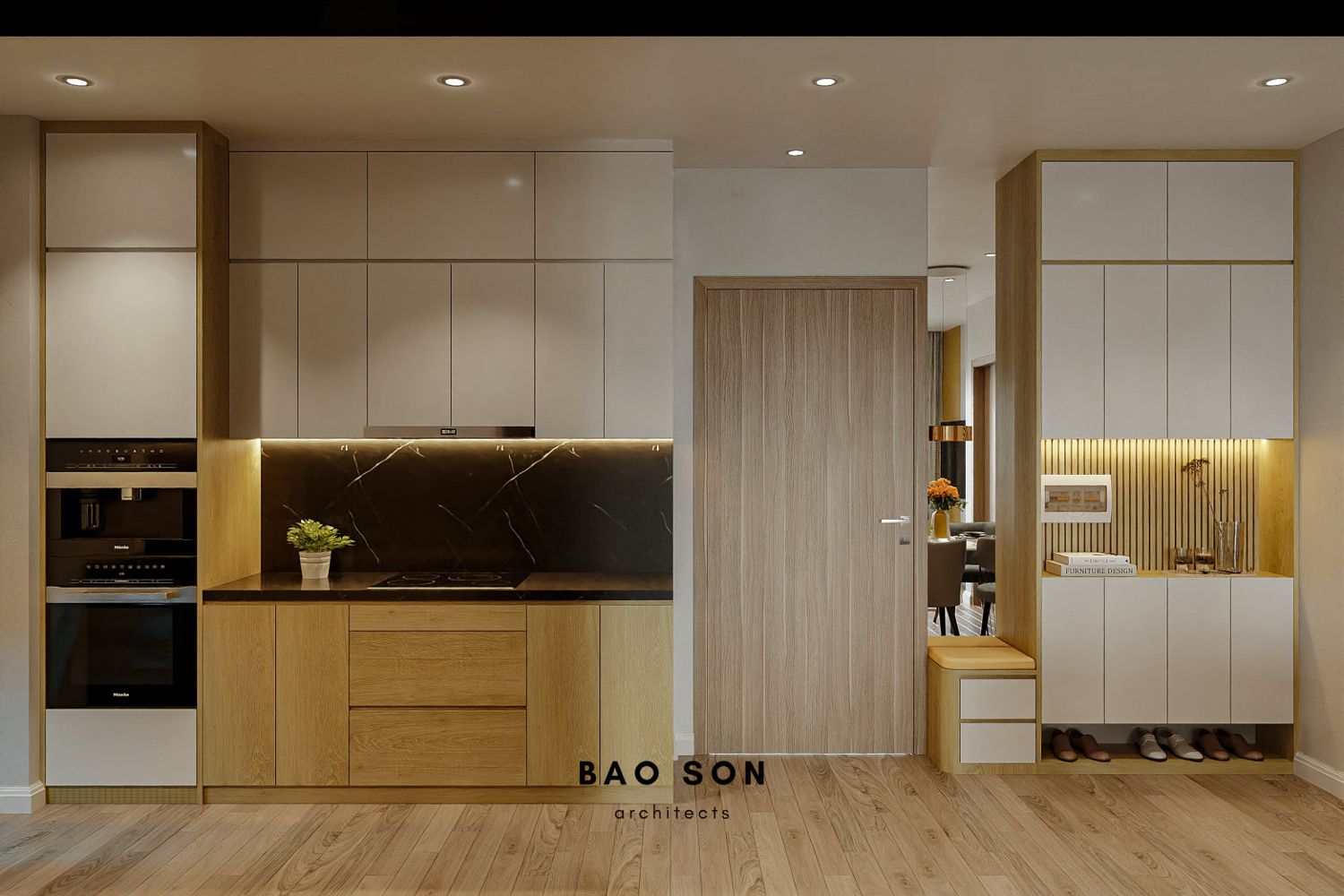 Thiết kế nội thất chung cư CH20