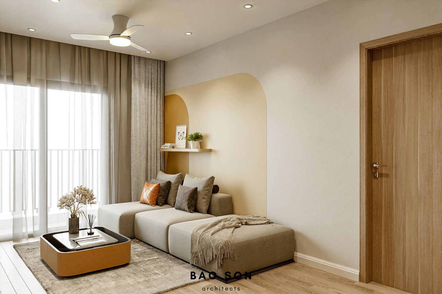 Thiết kế nội thất chung cư CH20