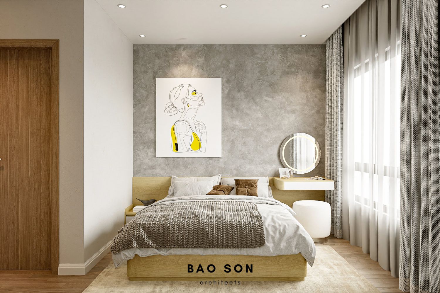 Thiết kế nội thất chung cư CH20