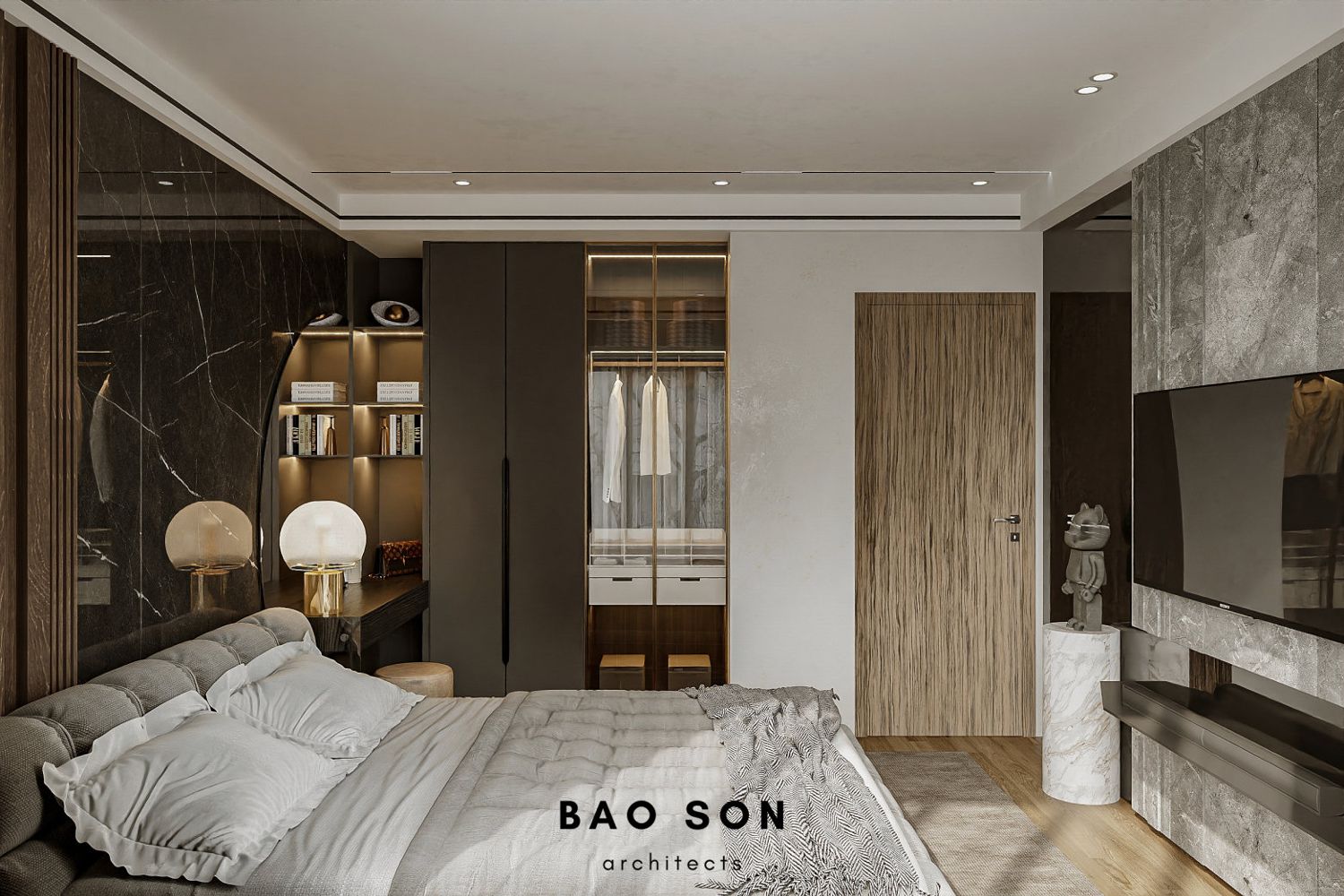 Thiết kế nội thất chung cư CH06