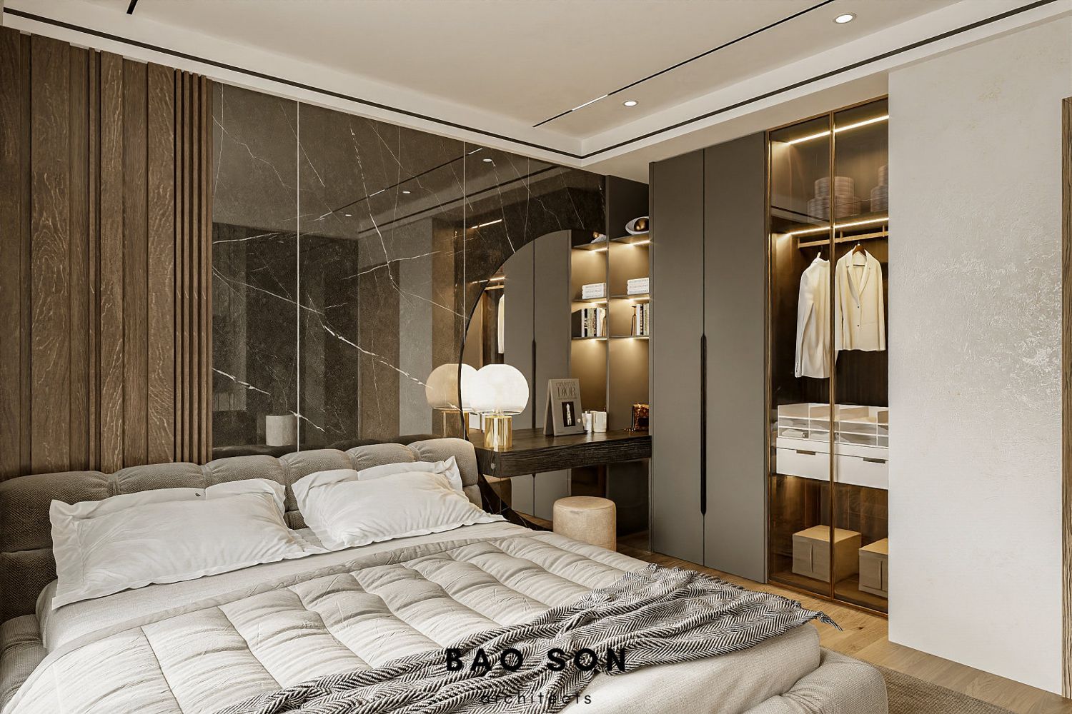 Thiết kế nội thất chung cư CH06