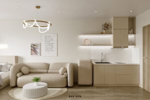 Thiết kế nội thất chung cư CH08