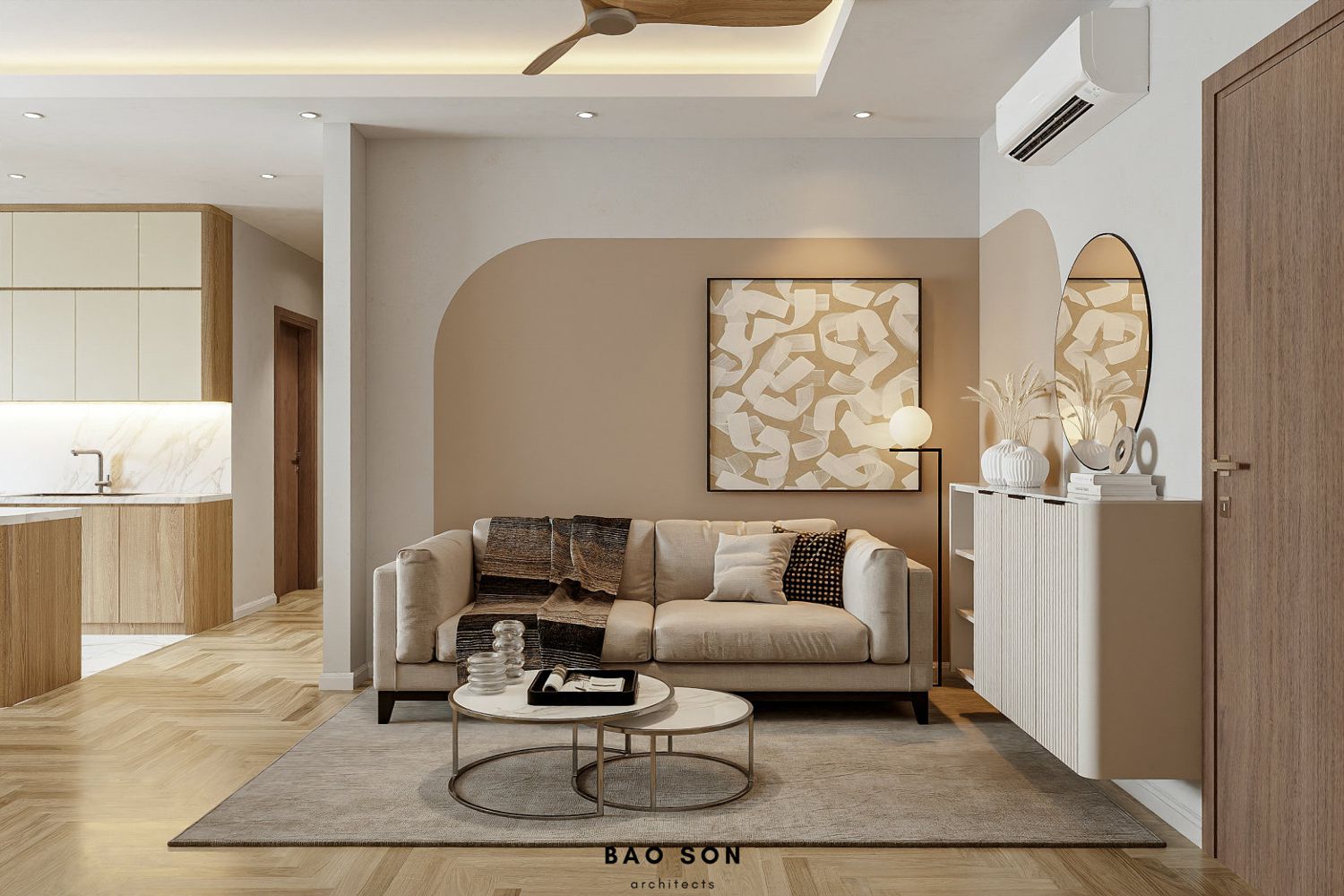 Thiết kế nội thất chung cư CH04