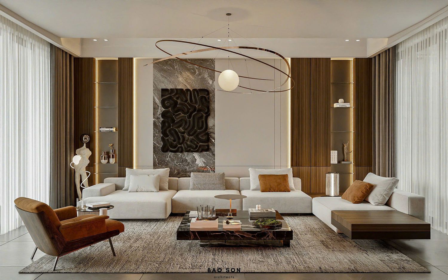 Thiết kế nội thất nhà phố Đông Anh