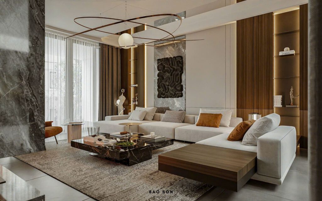 Thiết kế nội thất nhà phố Đông Anh