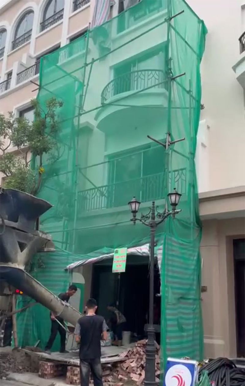 Thi công xây dựng biệt thự Cọ Xanh