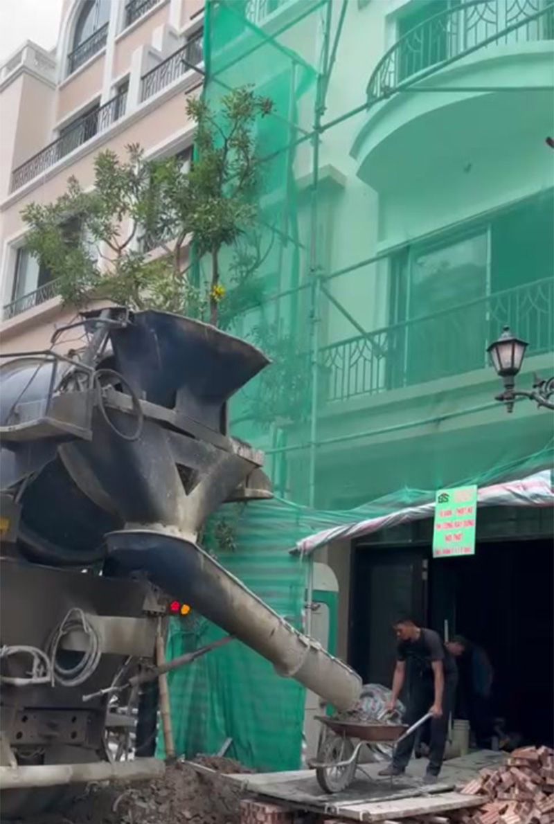 Thi công xây dựng biệt thự Cọ Xanh