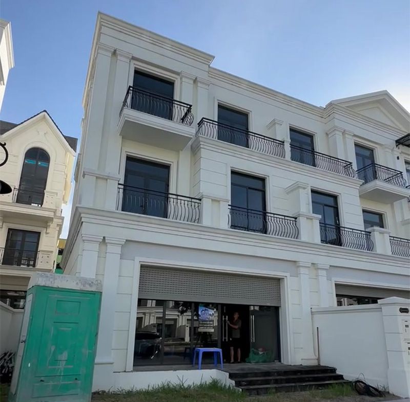 Thi công xây dựng biệt thự đơn lập Hải Âu 02-119