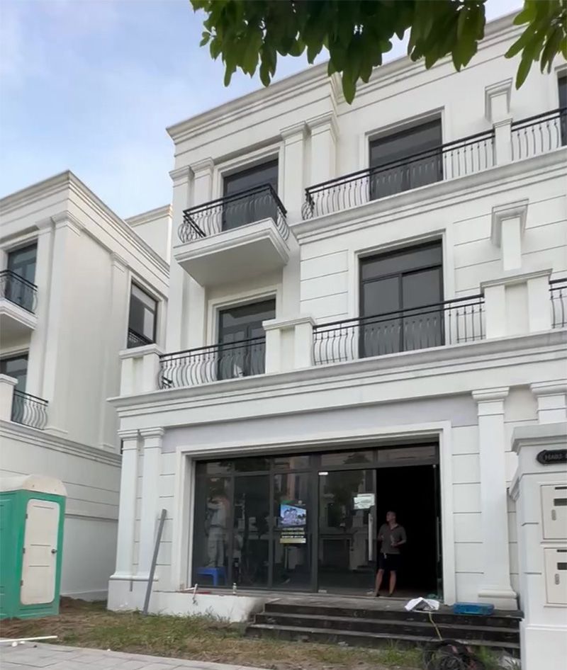 Thi công xây dựng biệt thự đơn lập Hải Âu 02-119