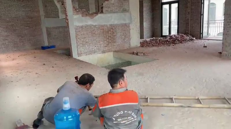 Thi công xây dựng biệt thự đường Đại Dương