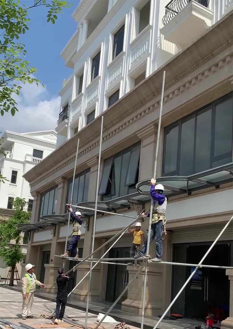 Thi công xây dựng biệt thự Hải Âu 11