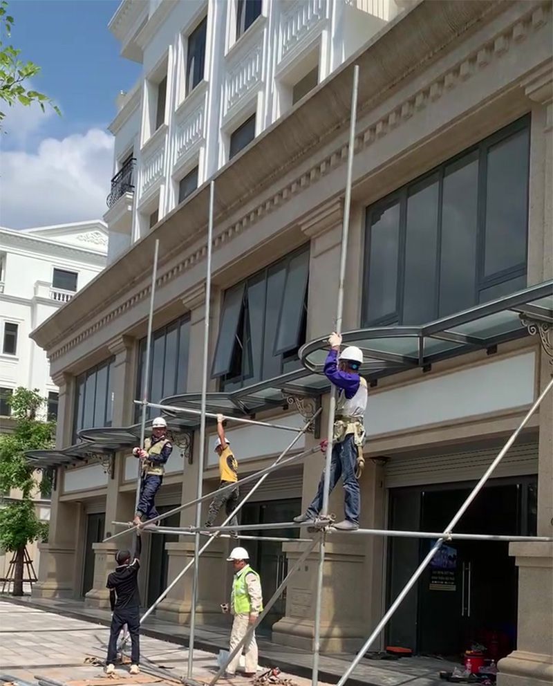 Thi công xây dựng biệt thự Hải Âu 11