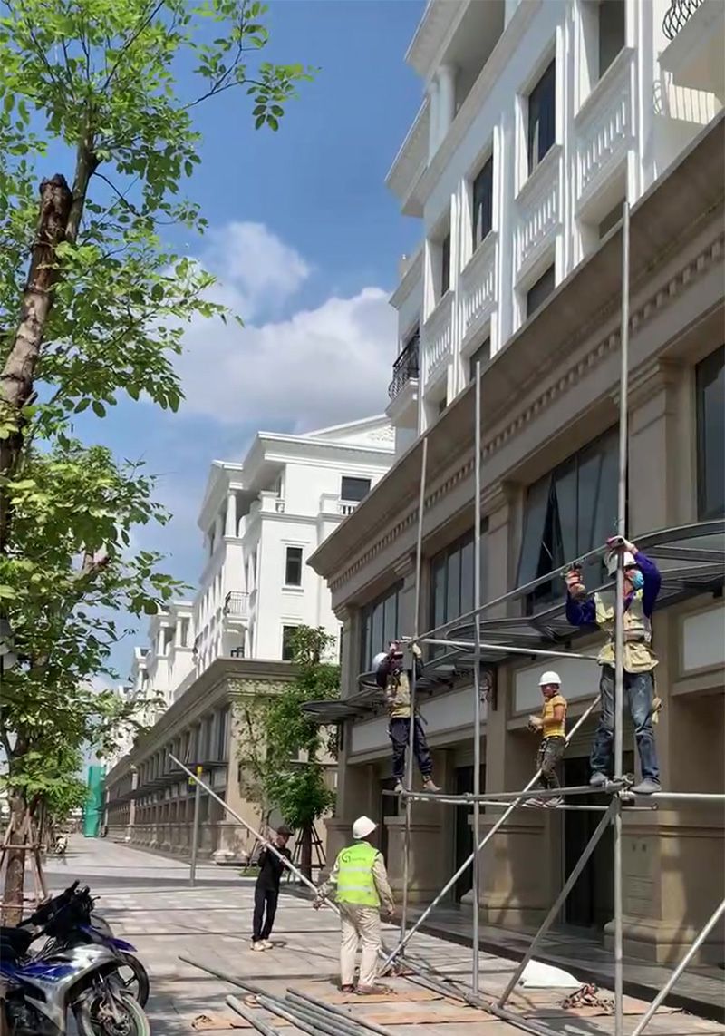 Thi công xây dựng biệt thự Hải Âu 11