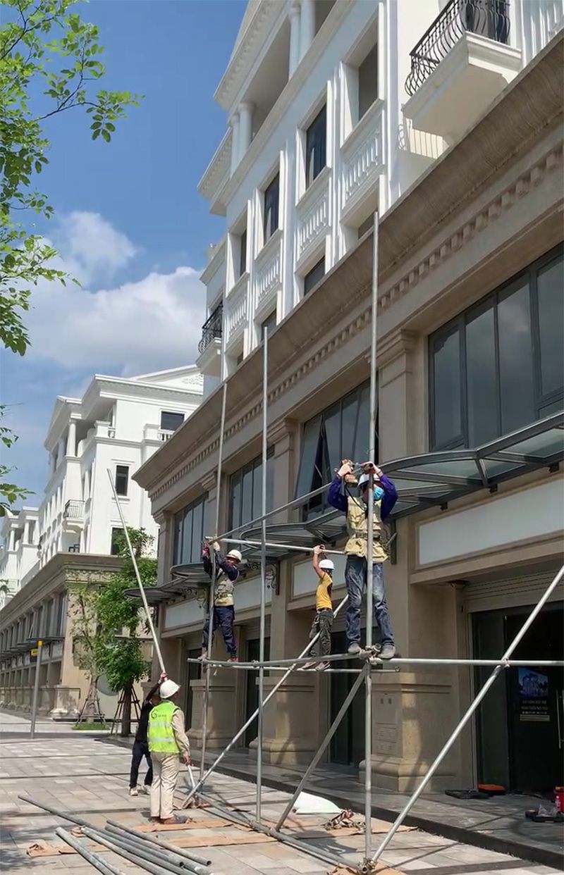 Thi công xây dựng biệt thự Hải Âu 11