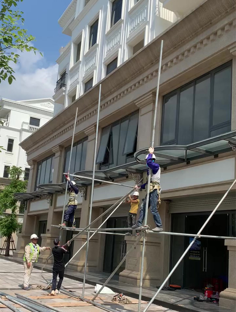 Thi công xây dựng biệt thự Hải Âu 111