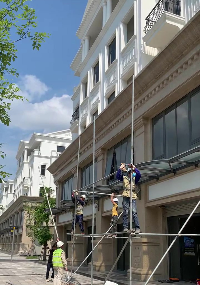 Thi công xây dựng biệt thự Hải Âu 111