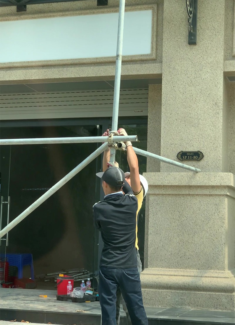 Thi công xây dựng biệt thự Hải Âu 111