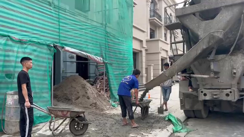 thi công xây dựng biệt thự Kinh Đô