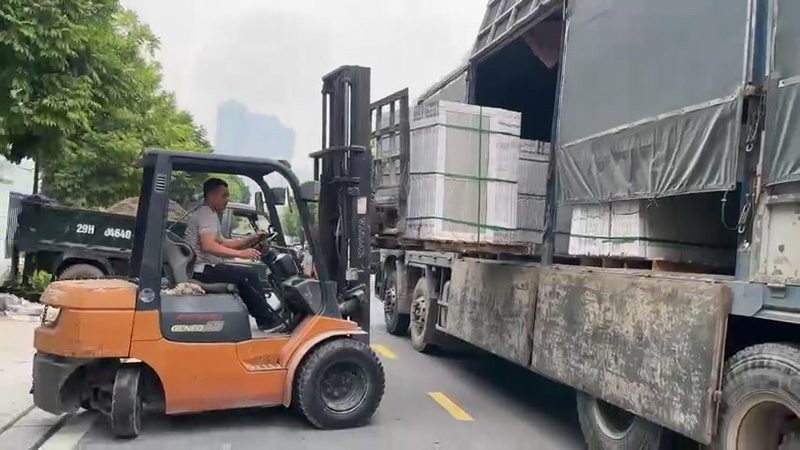 Thi công xây dựng biệt thự Ngọc Trai 02-39