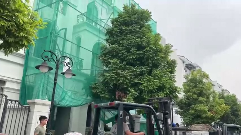 Thi công xây dựng biệt thự Ngọc Trai 02-39