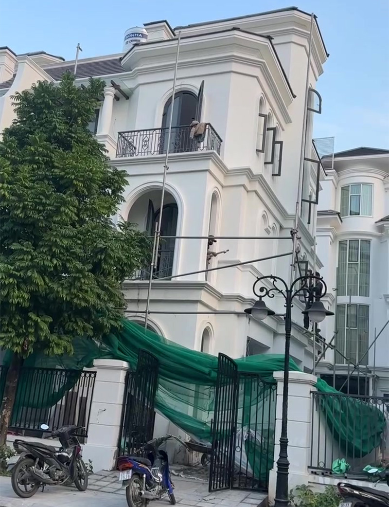 Thi công xây dựng biệt thự Ngọc Trai 02-39