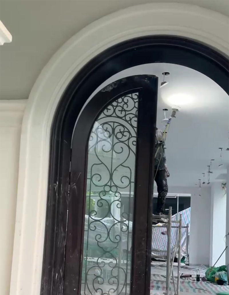 Thi công xây dựng biệt thự Ngọc Trai 02-39