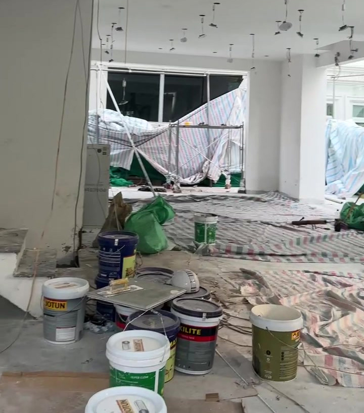 Thi công xây dựng biệt thự Ngọc Trai 02-39