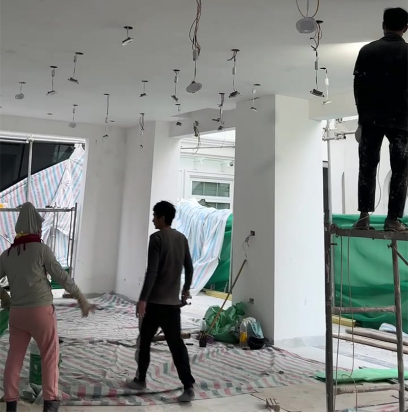 Thi công xây dựng biệt thự Ngọc Trai 02-39