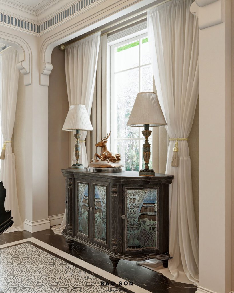 Thiết kế nội thất biệt thự song lập Ngọc Trai Vinhomes Ocean Park