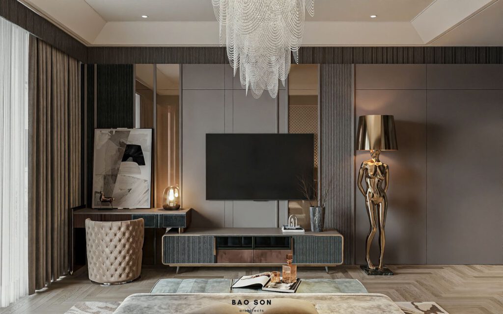 Thiết kế nội thất nhà phố Đông Anh