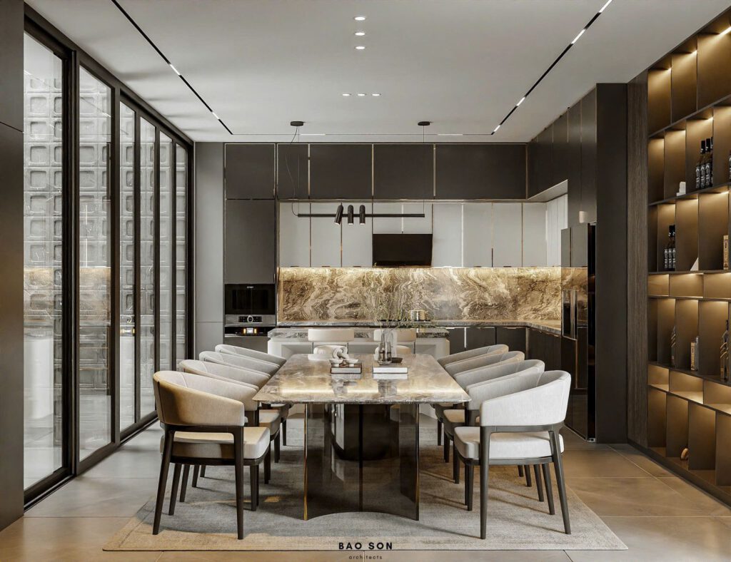 Thiết kế nội thất nhà phố Đông Anh