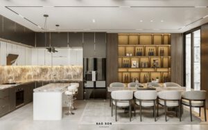 Thiết kế nội thất nhà phố Đông Anh