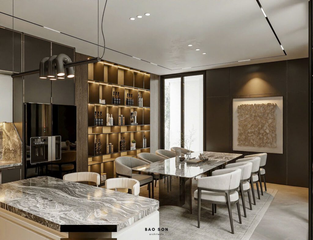 Thiết kế nội thất nhà phố Đông Anh