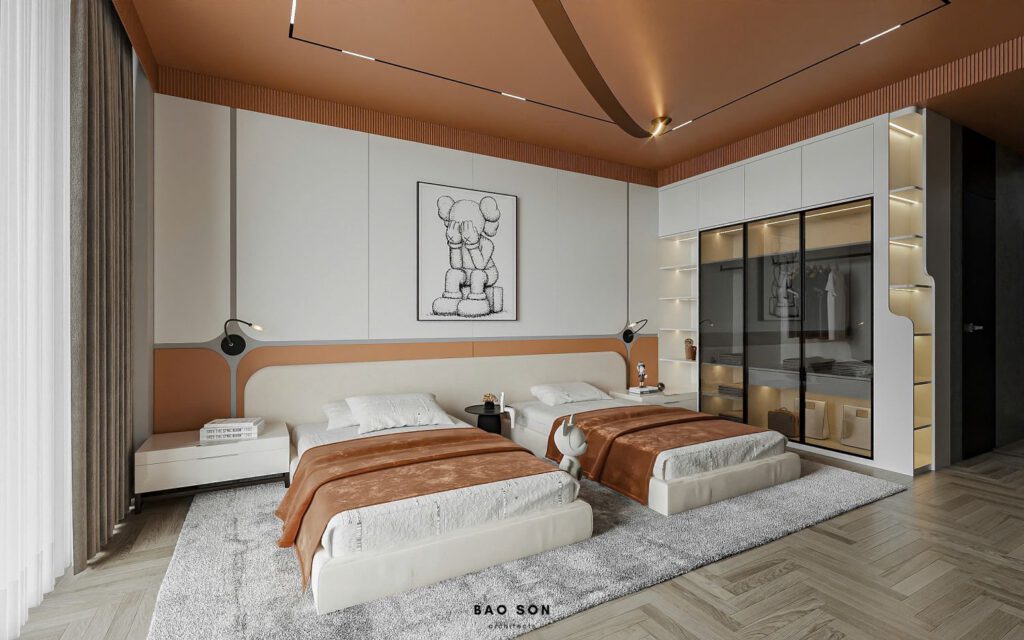 Thiết kế nội thất nhà phố Đông Anh